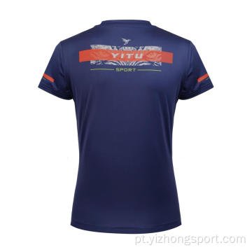 Moisture Wicking Dry Fit T Shirt Navy